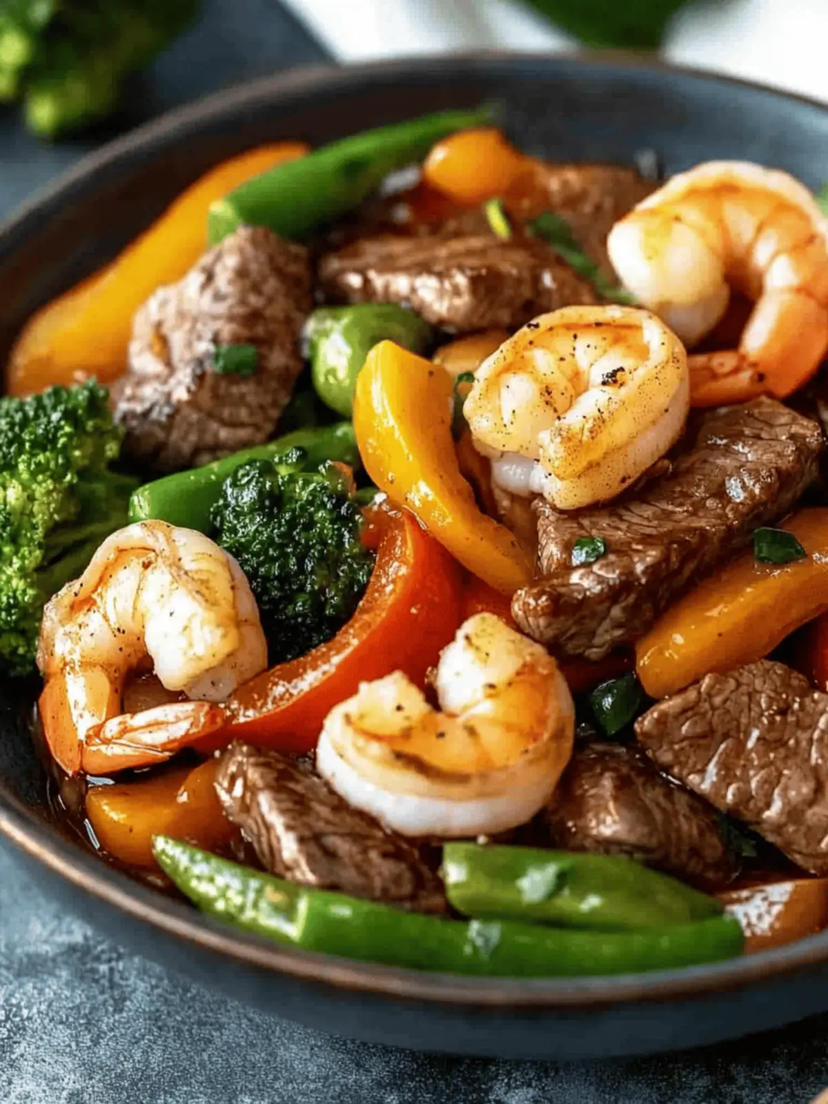 Steak and Shrimp Stir Fry