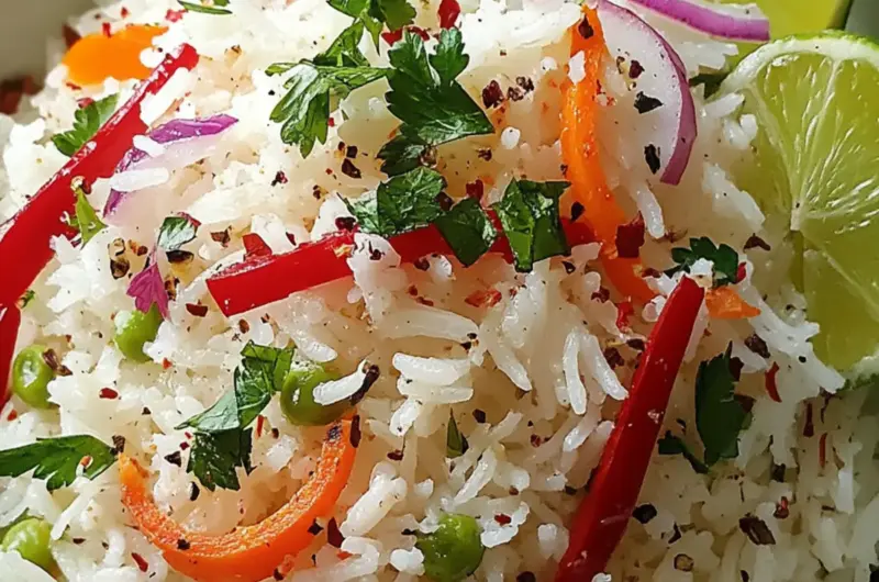 Island Coconut Pepper Rice