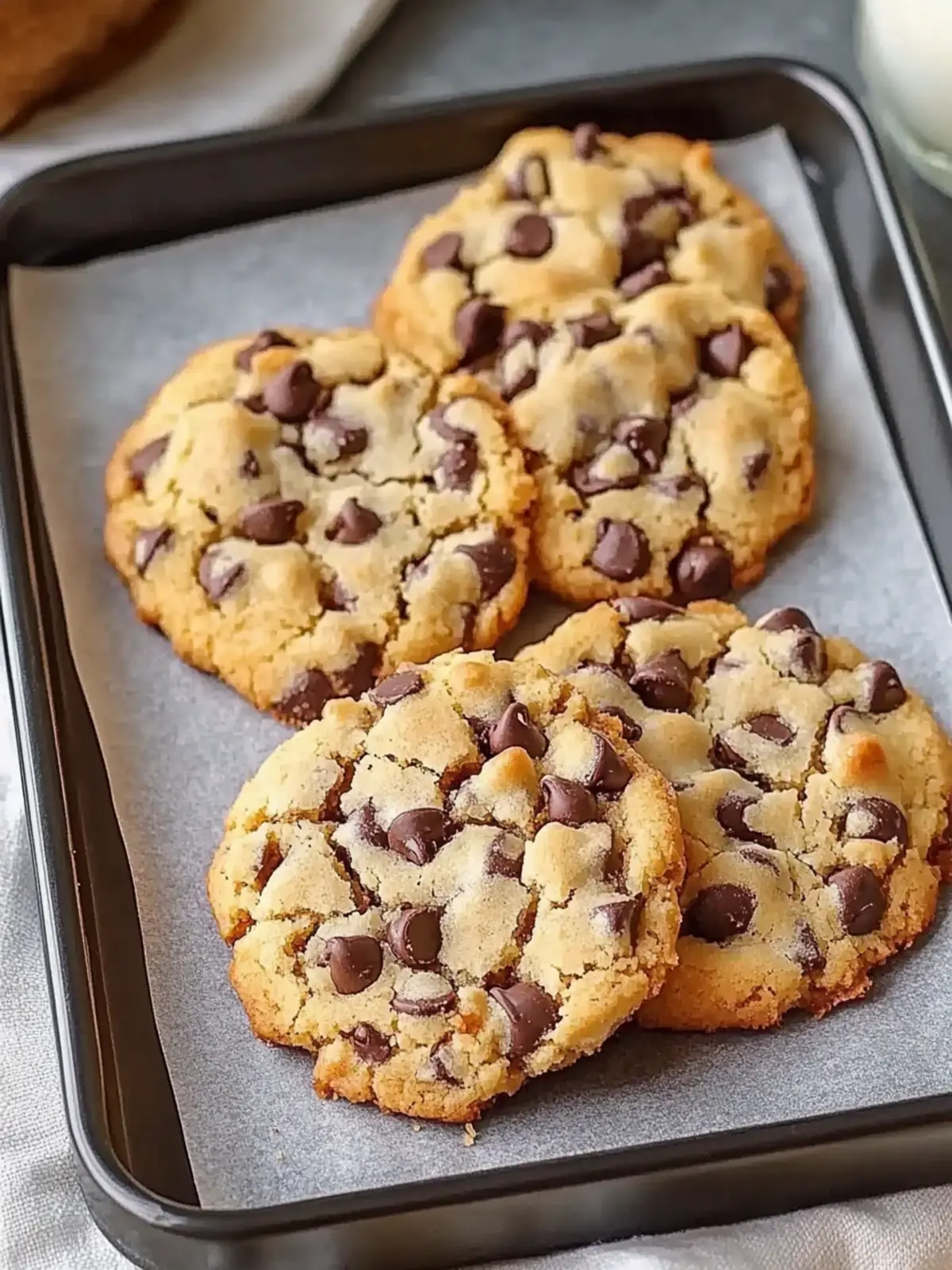 Sweet Chocolate Chip and Toffee Shortbread Cookies
