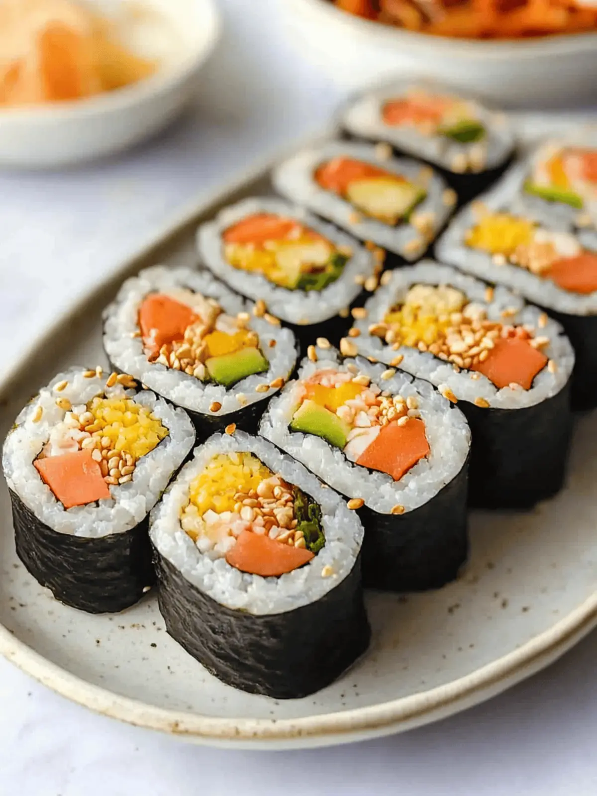 Savory Spam Kimbap Roll: Your New Favorite Snack Adventure 5 Spam Kimbap Roll