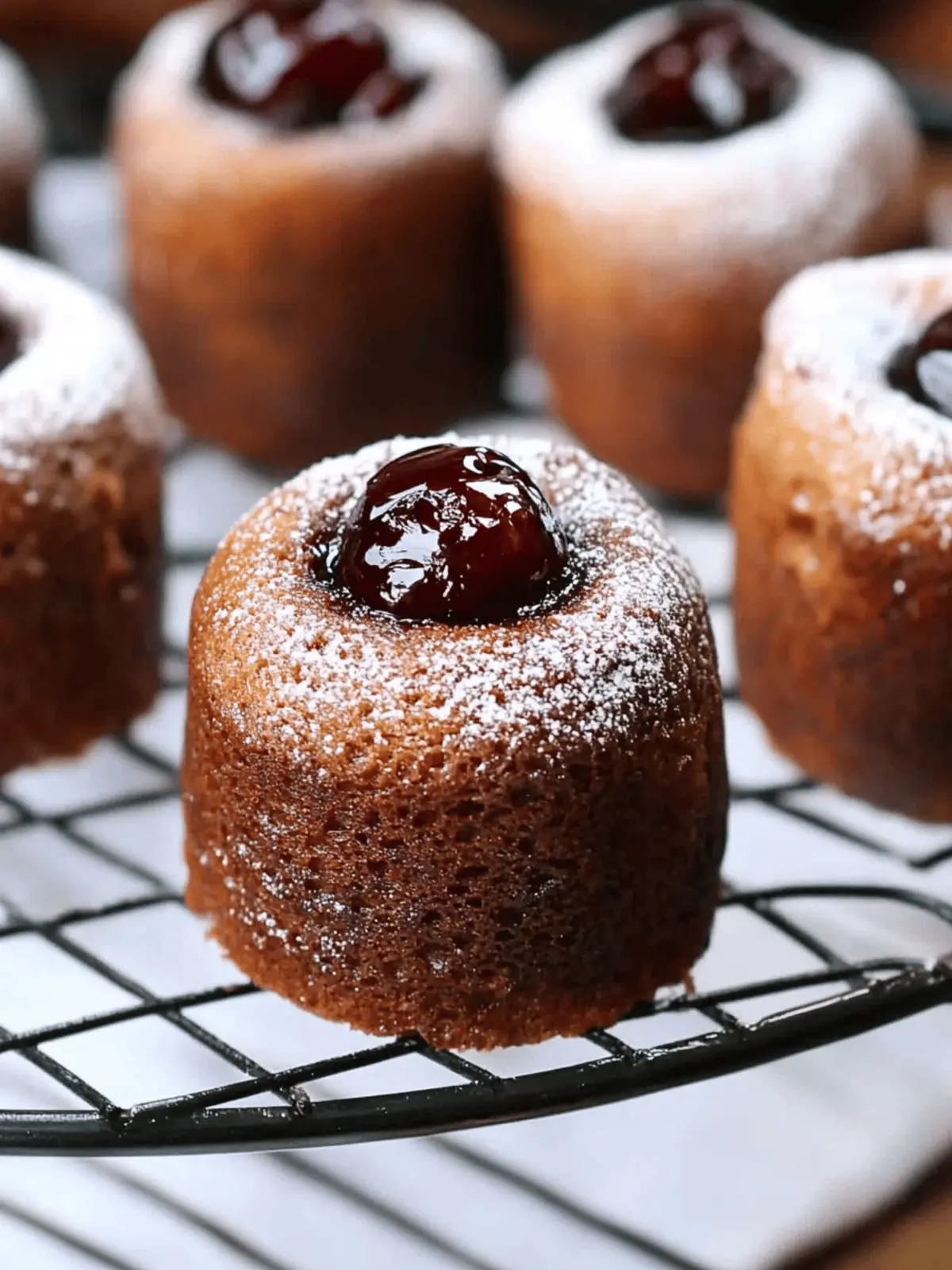French Gingerbread Cakes