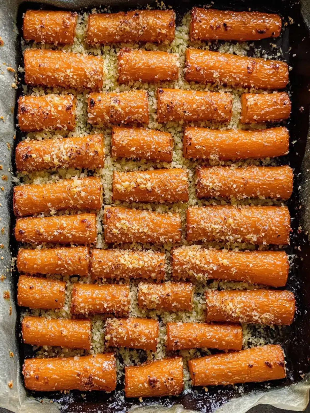 Crispy Parmesan Carrots