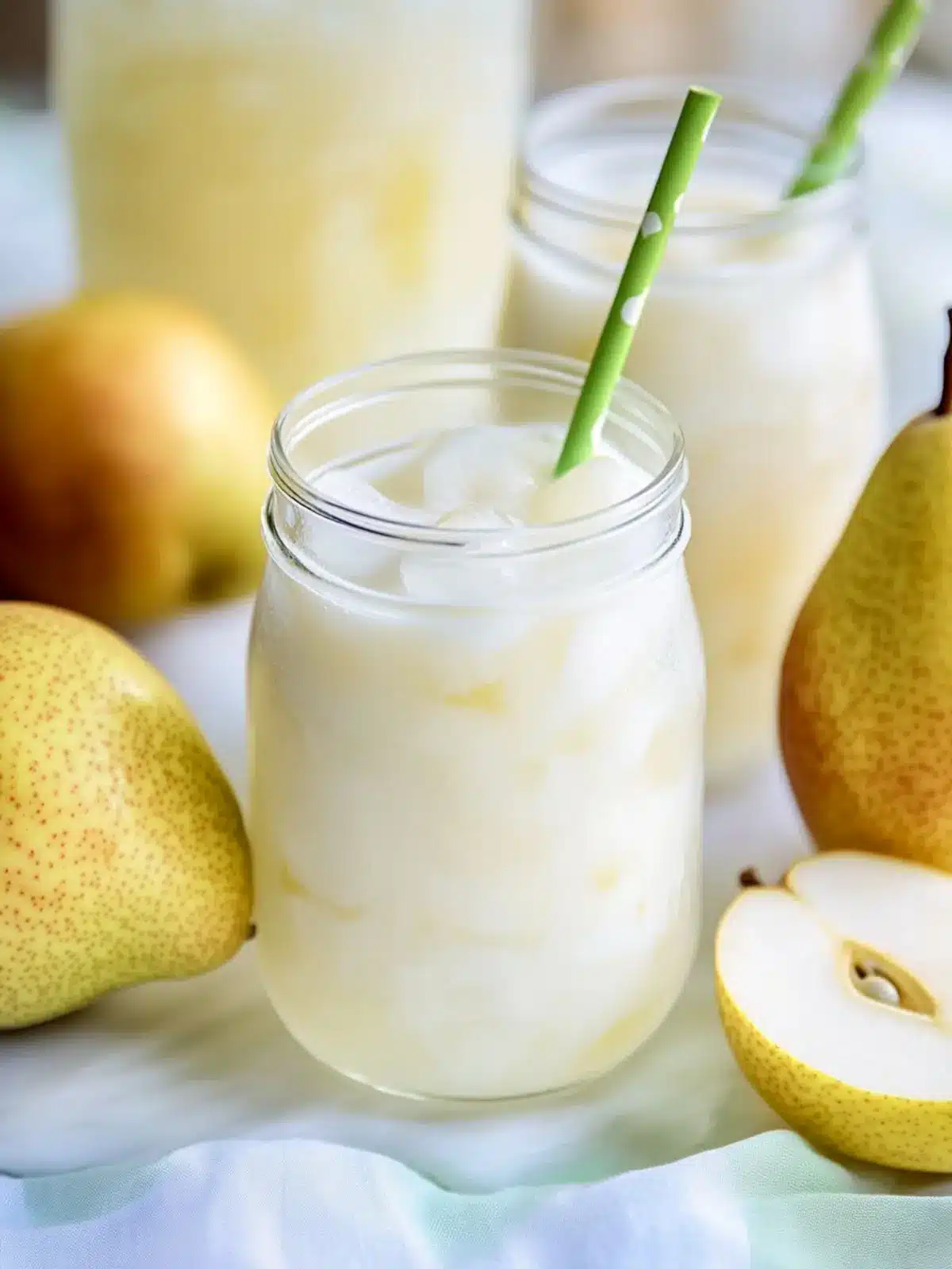 Creamy Pear Lemonade