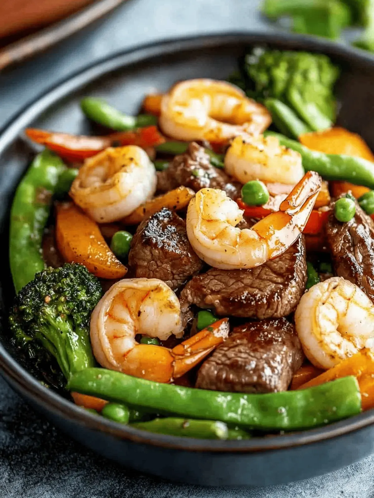Steak and Shrimp Stir Fry