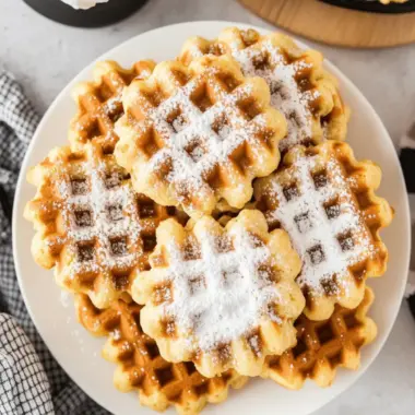 Vanilla Waffle Cookies