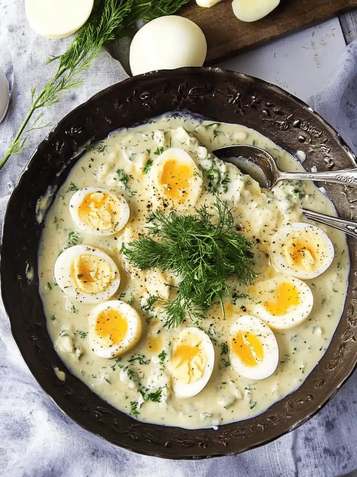 Savor German Eggs in Mustard Sauce for a Cozy Meal Delight 5 German Eggs in Mustard Sauce