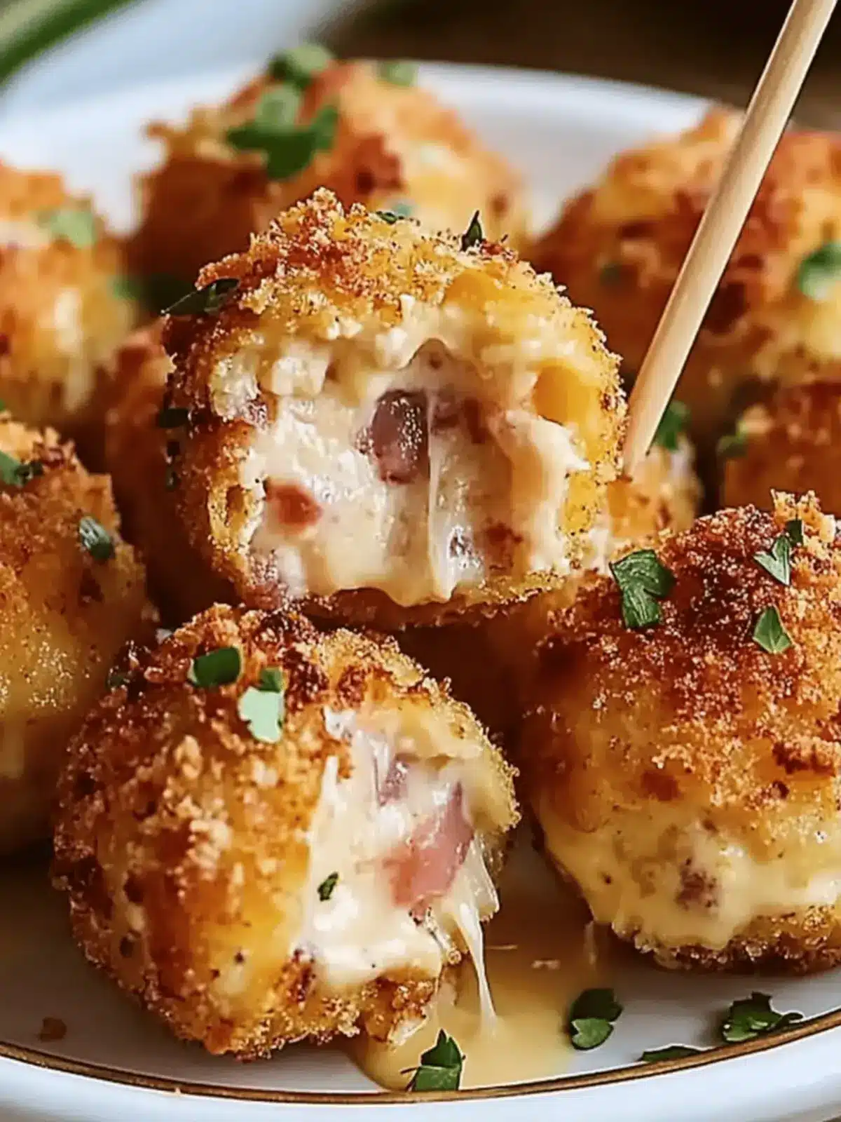 Chicken Cordon Bleu Bites