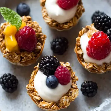 Breakfast Granola Cups