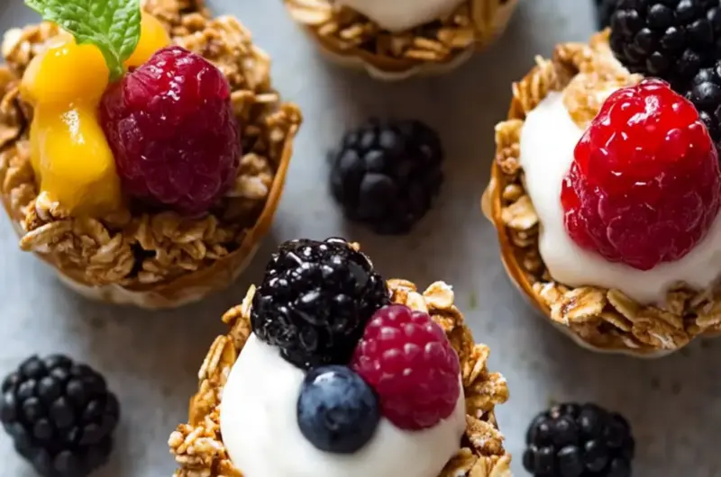 Breakfast Granola Cups