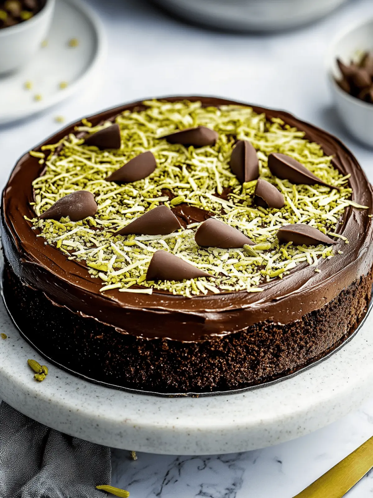 Dubai Chocolate Cake