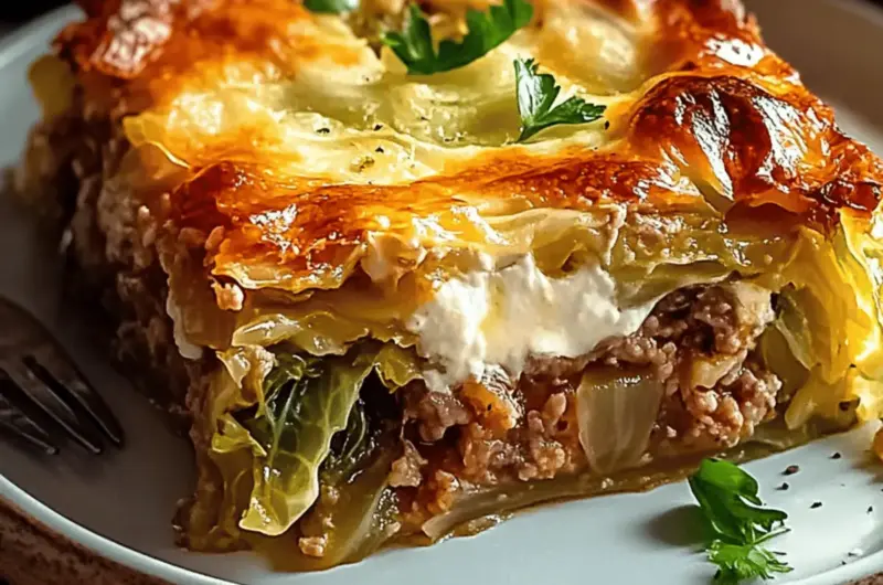 Stuffed Cabbage Casserole