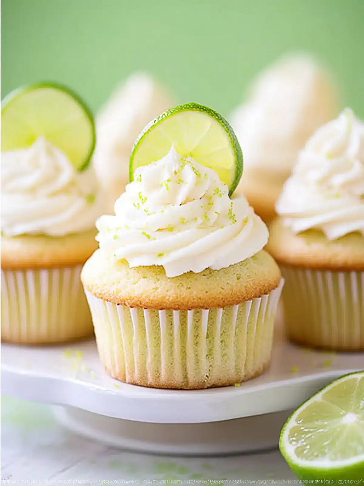Zesty Key Lime Cupcakes: A Sweet Citrus Escape 2 Key Lime Cupcakes