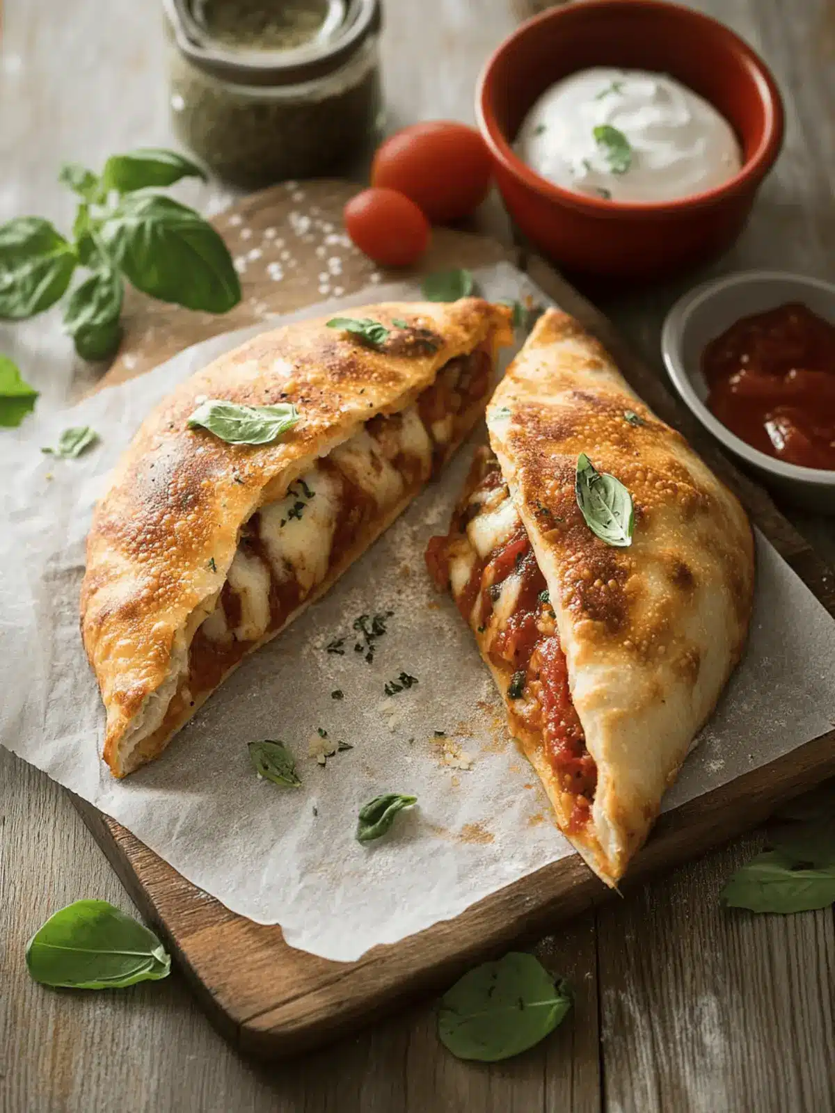 Irresistible Calzone: Easy Keto Delight in 35 Minutes 5 Calzone