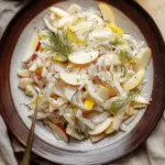 Fennel Apple Salad with Creamy Goat Cheese Delight 6 Fennel Apple Salad