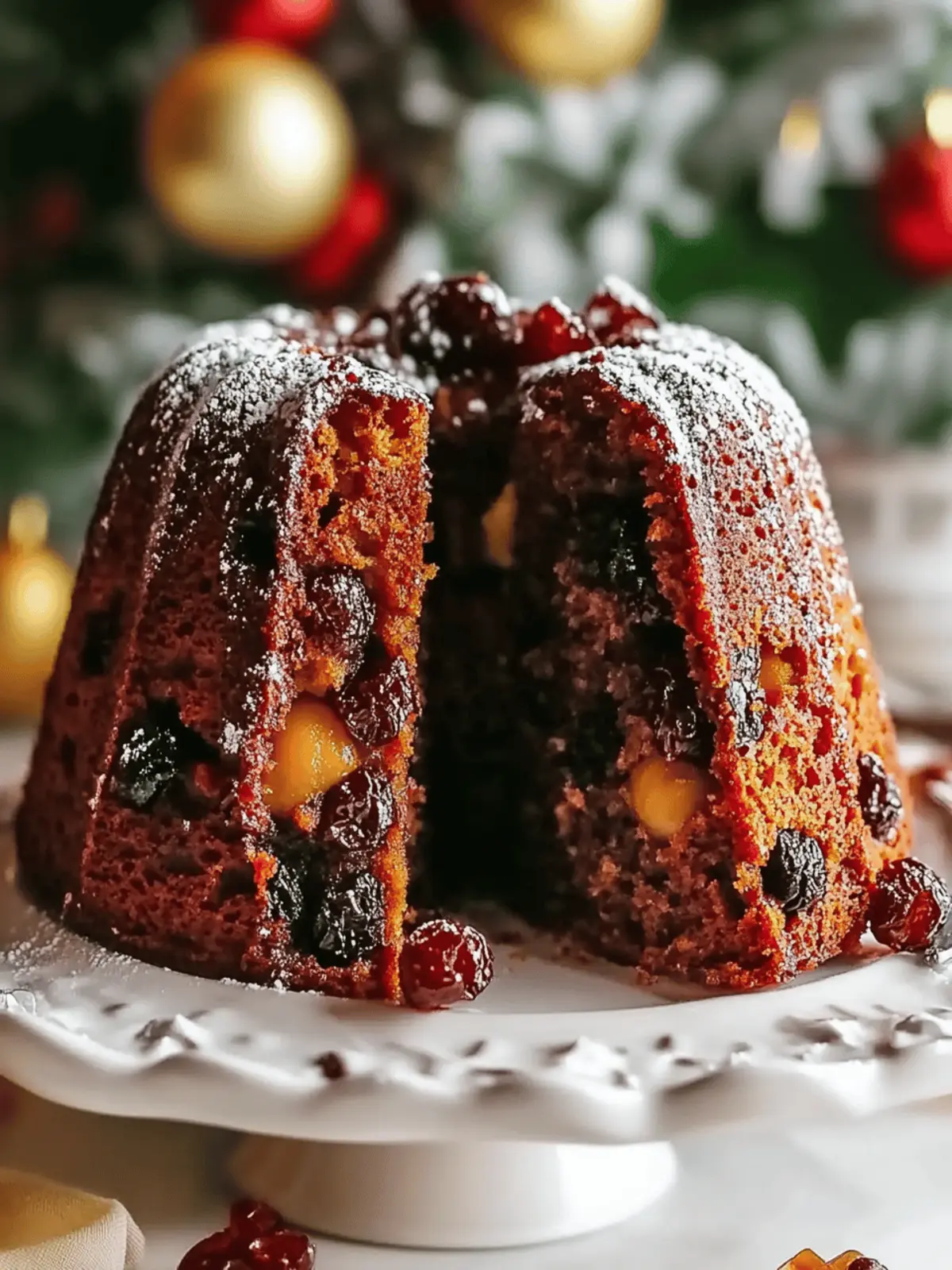 Healthy Christmas Fruit Bundt Cake That's Festively Delicious 4 Christmas Fruit Bundt Cake