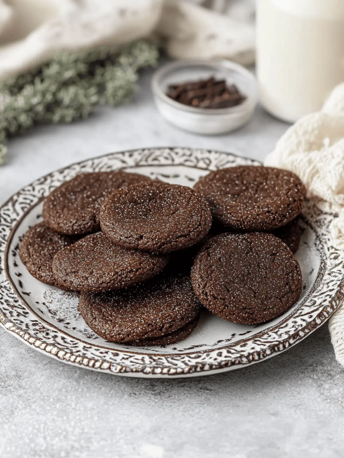 Irresistible Vegan Chocolate Sugar Cookies You’ll Love 3 Vegan Chocolate Sugar Cookies