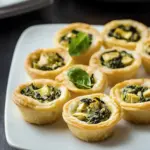 Mini Spinach Artichoke Tarts