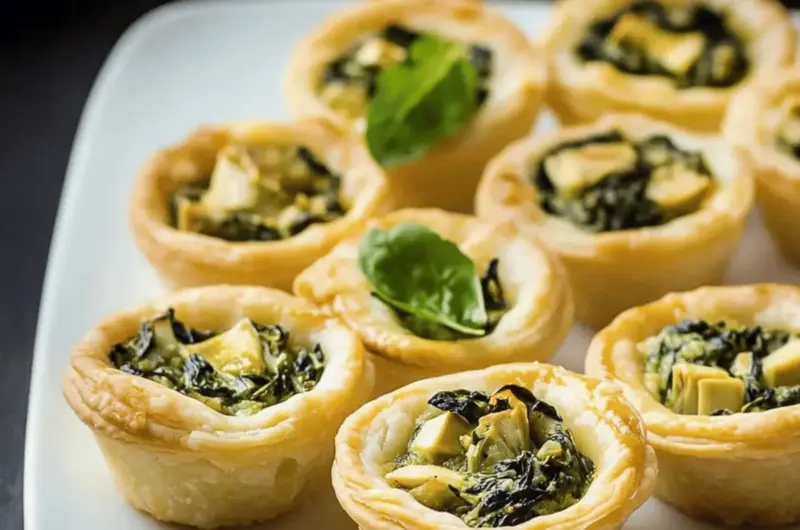 Mini Spinach Artichoke Tarts