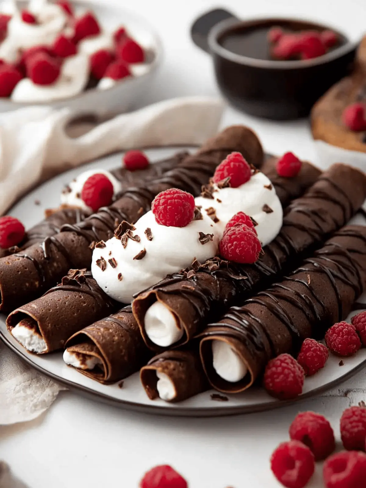 Chocolate Crepes