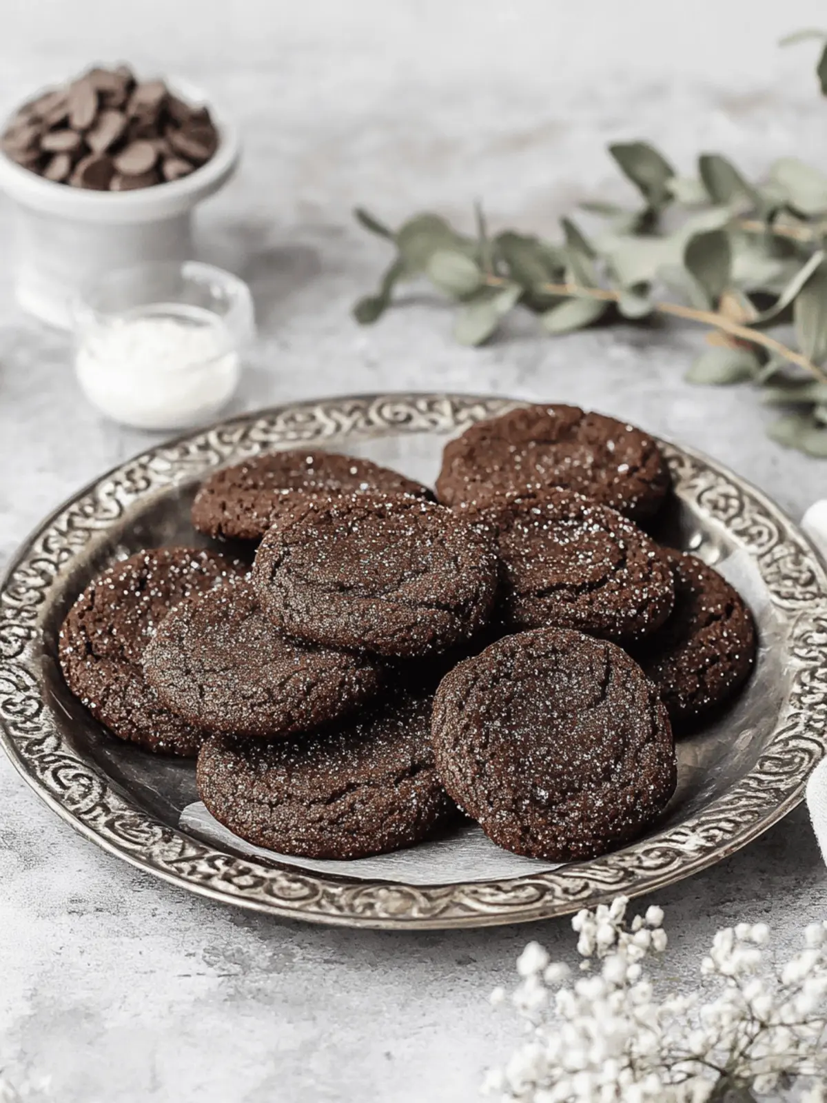 Irresistible Vegan Chocolate Sugar Cookies You’ll Love 2 Vegan Chocolate Sugar Cookies