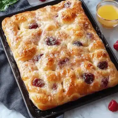 Jam Donut Focaccia