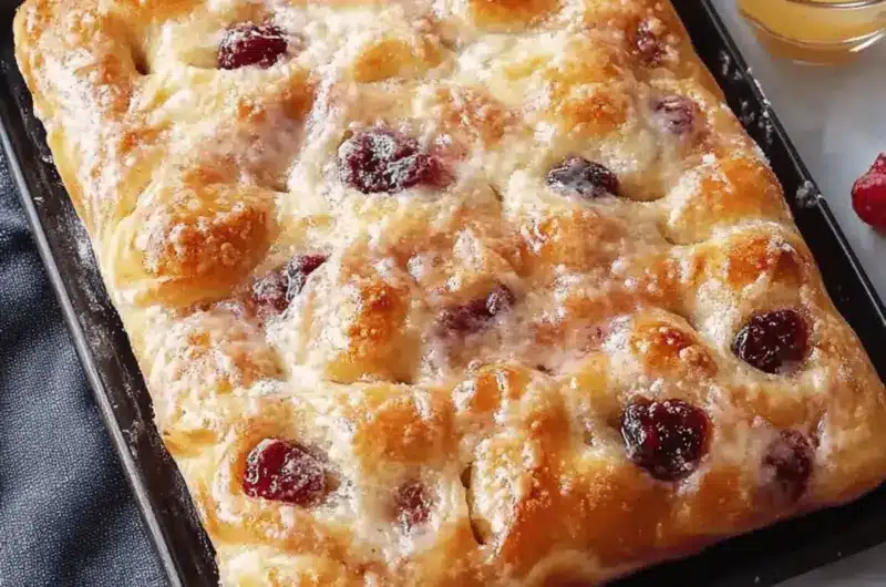 Jam Donut Focaccia