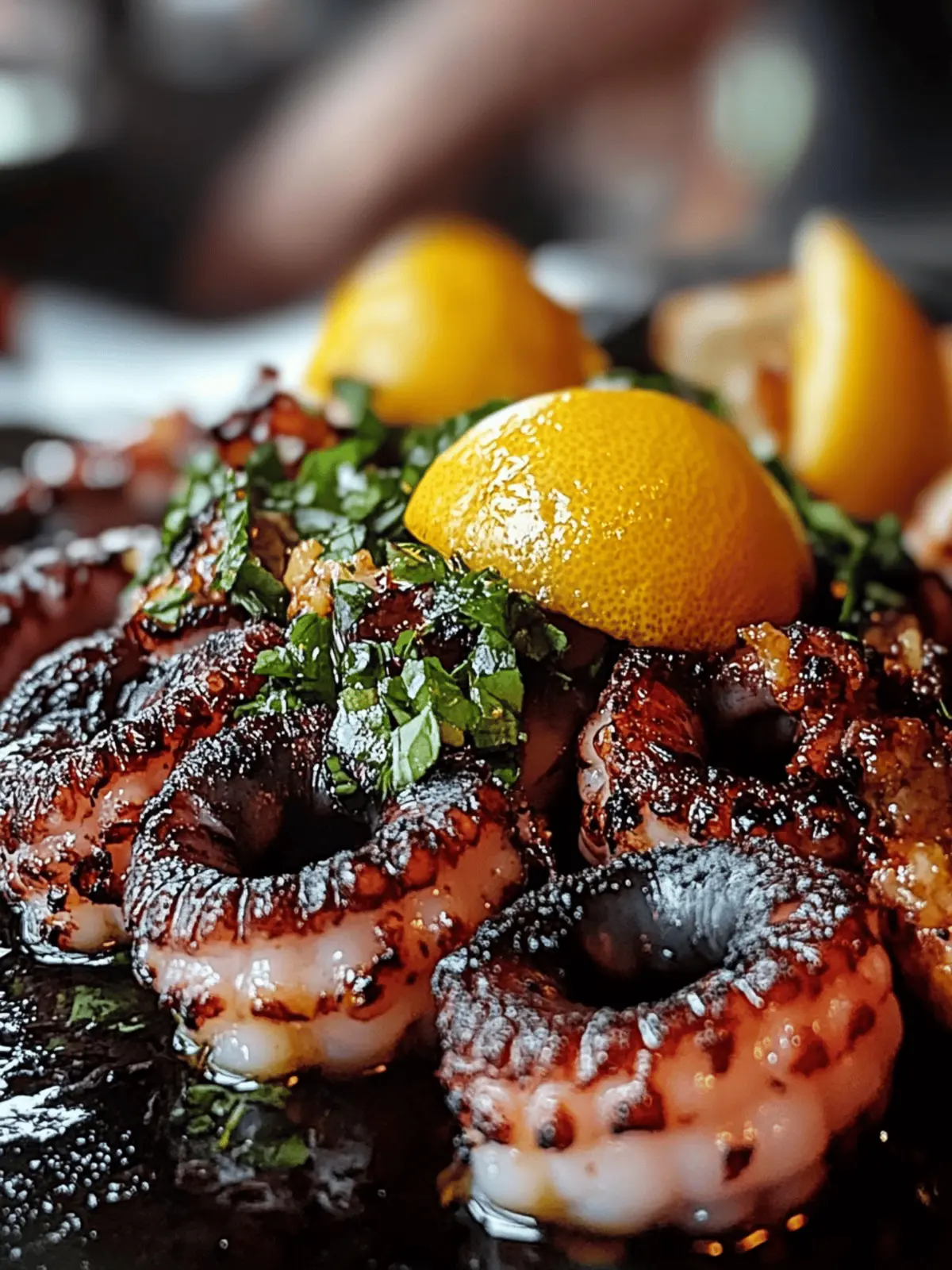Gourmet Grilled Octopus