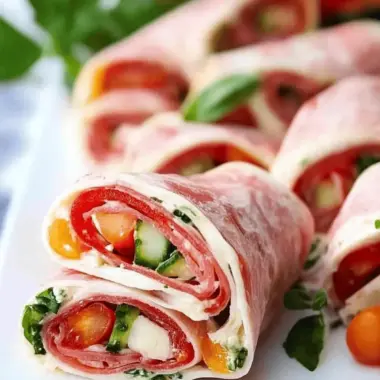 Italian Deli Roll Ups