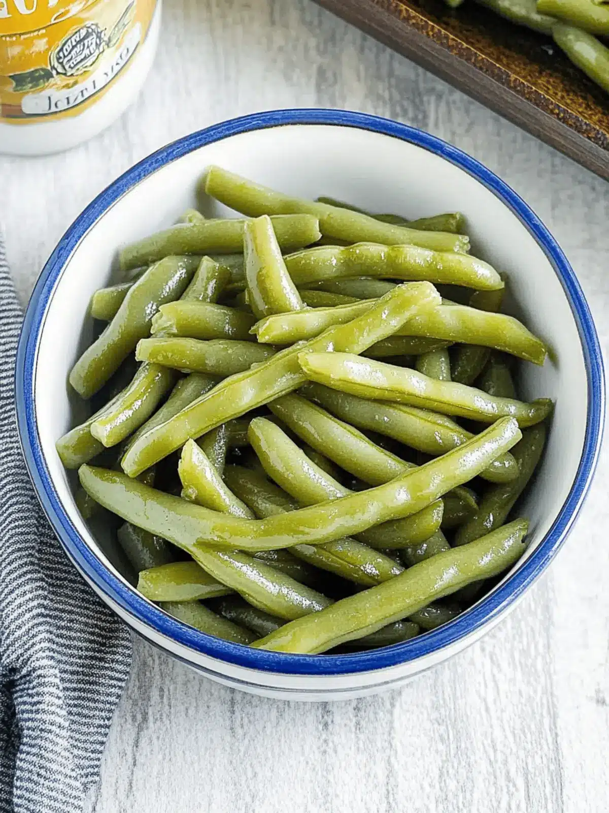 Seasoned Canned Green Beans