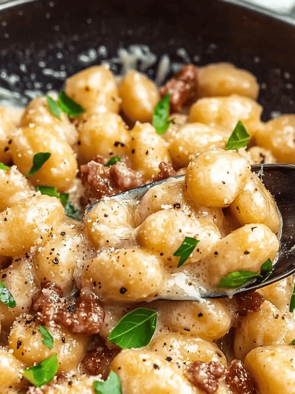 Gnocchi Carbonara: A Creamy Twist on Classic Comfort Food 2 Gnocchi Carbonara