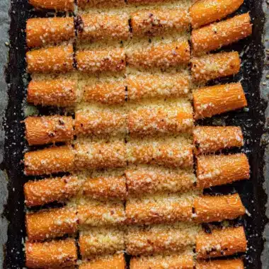 Crispy Parmesan Carrots