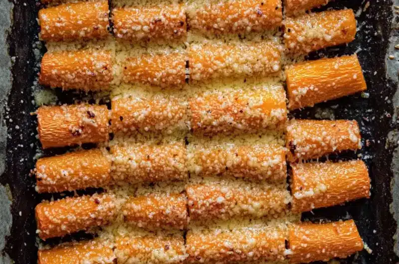 Crispy Parmesan Carrots