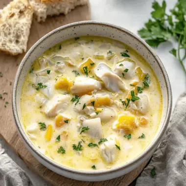 Creamy New England Fish Chowder