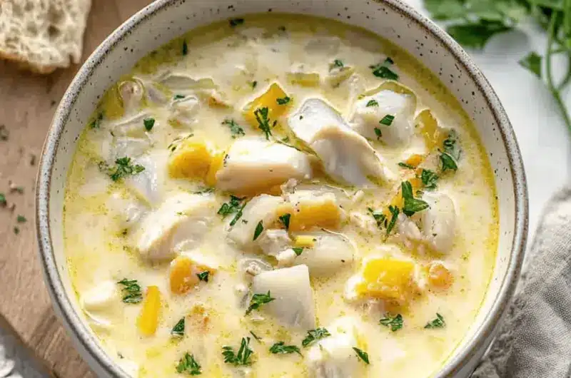Creamy New England Fish Chowder
