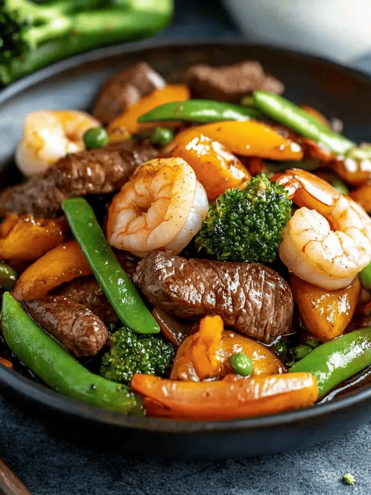 Steak and Shrimp Stir Fry