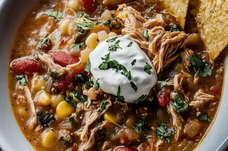 Smoked Pulled Pork Chili