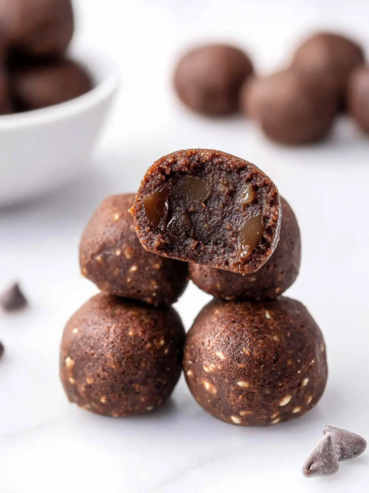 Indulge Guilt-Free with No Bake Date Brownie Bites 4 No Bake Date Brownie Bites