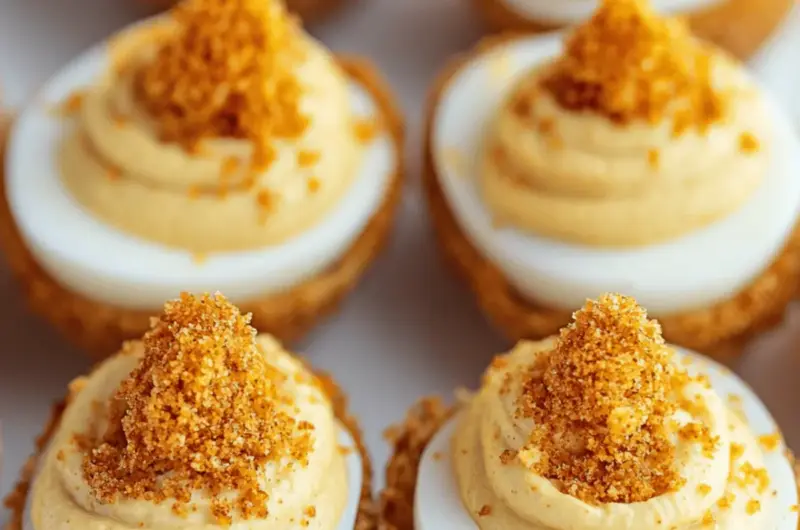 Cajun Style Fried Deviled Eggs