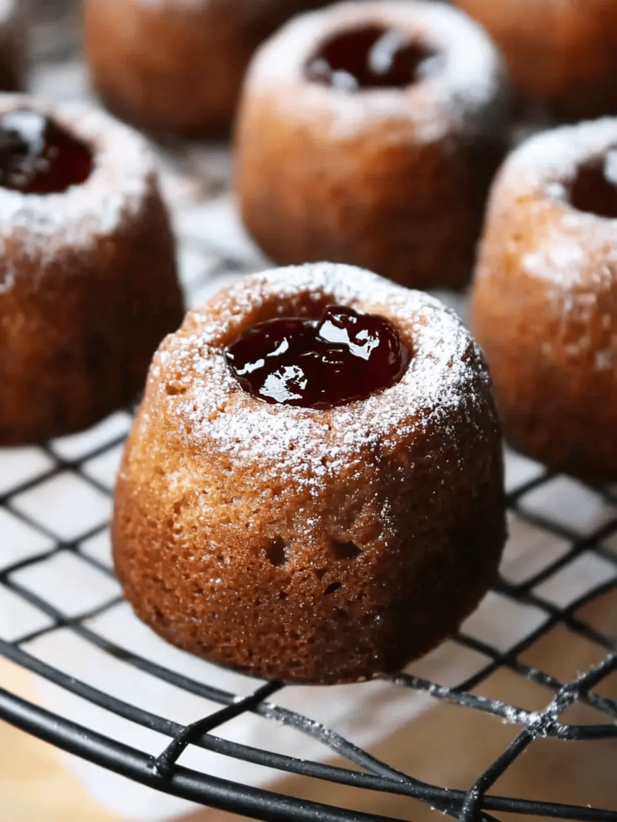 French Gingerbread Cakes