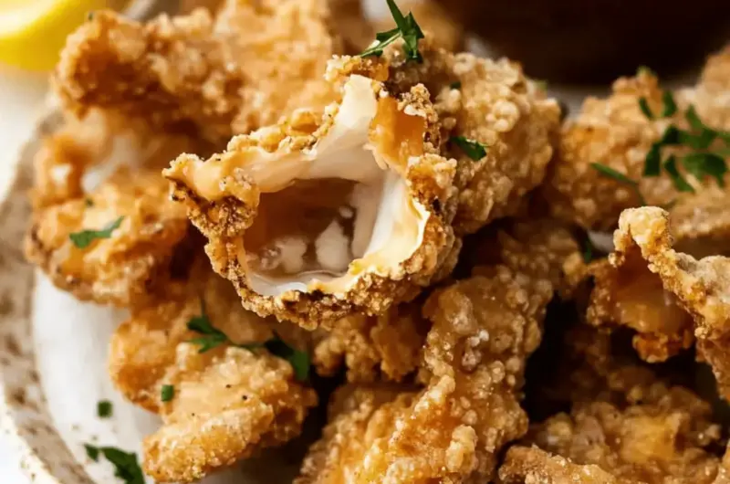 Fried Oyster Mushrooms