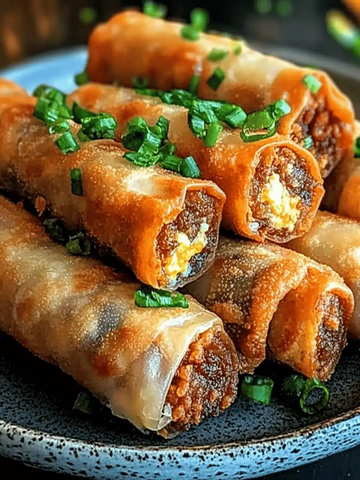 Crispy Voodoo Egg Rolls: Spice Up Your Appetizer Game 4 Voodoo Egg Rolls