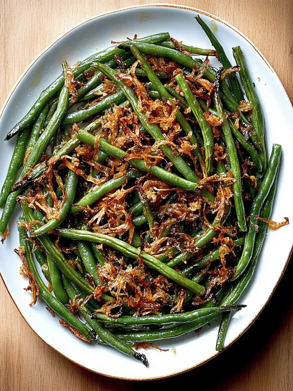 Savory Roasted Green Beans with Caramelized Shallots Delight 5 Roasted Green Beans with Caramelized Shallots