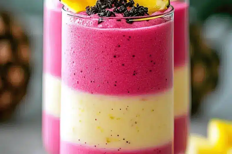 Hibiscus Tea Pineapple Smoothie
