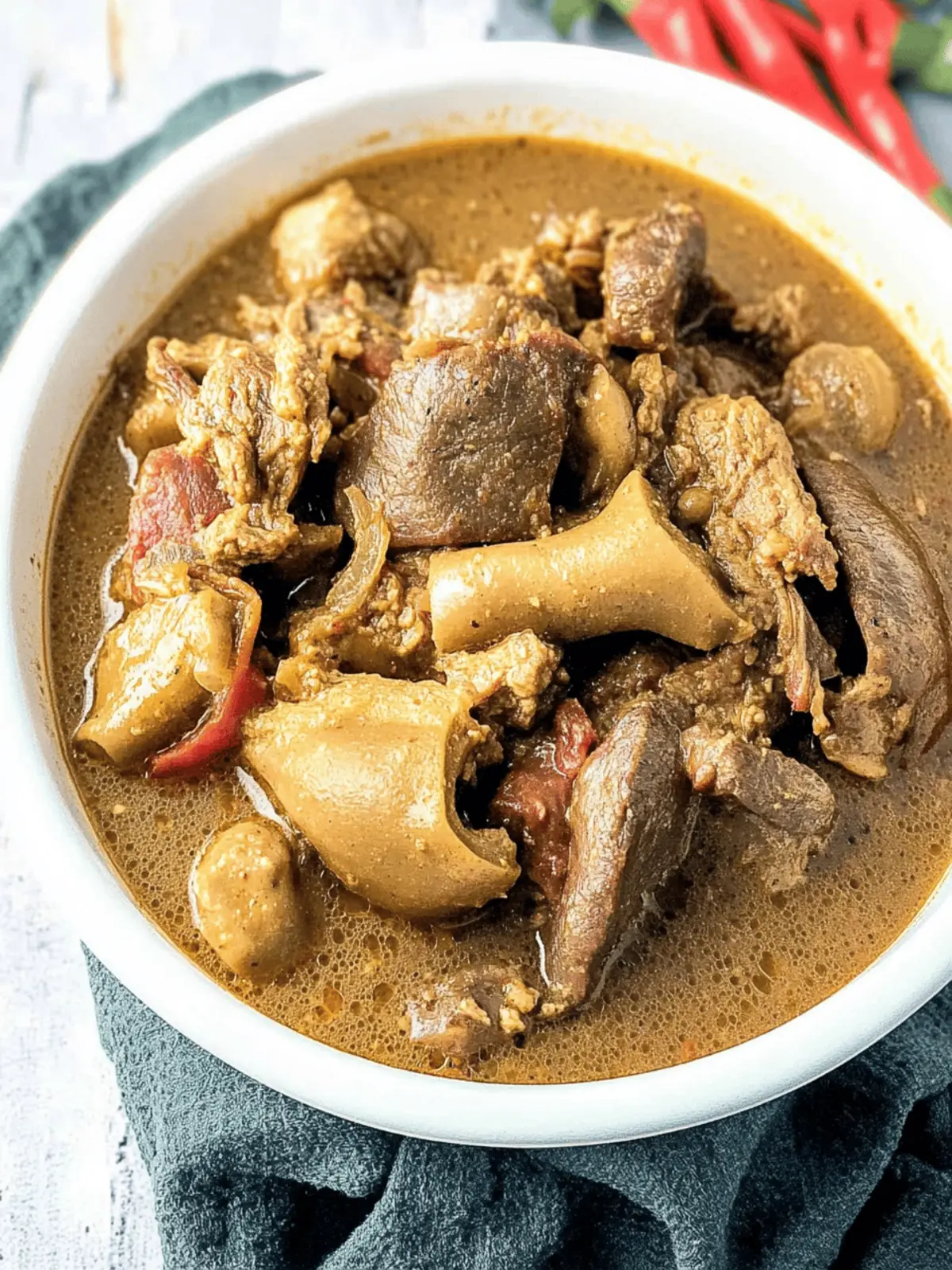 Savor Authentic Nigerian Pepper Soup with Offal Meat Today 4 Nigerian Pepper Soup with Offal Meat