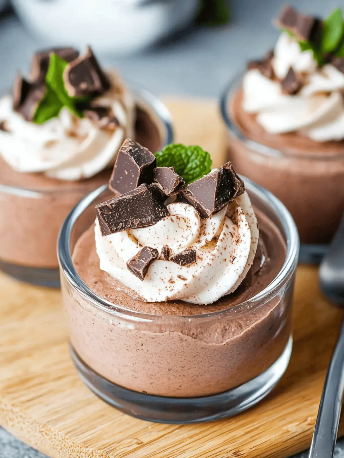 Chocolate Hazelnut Mascarpone Cups