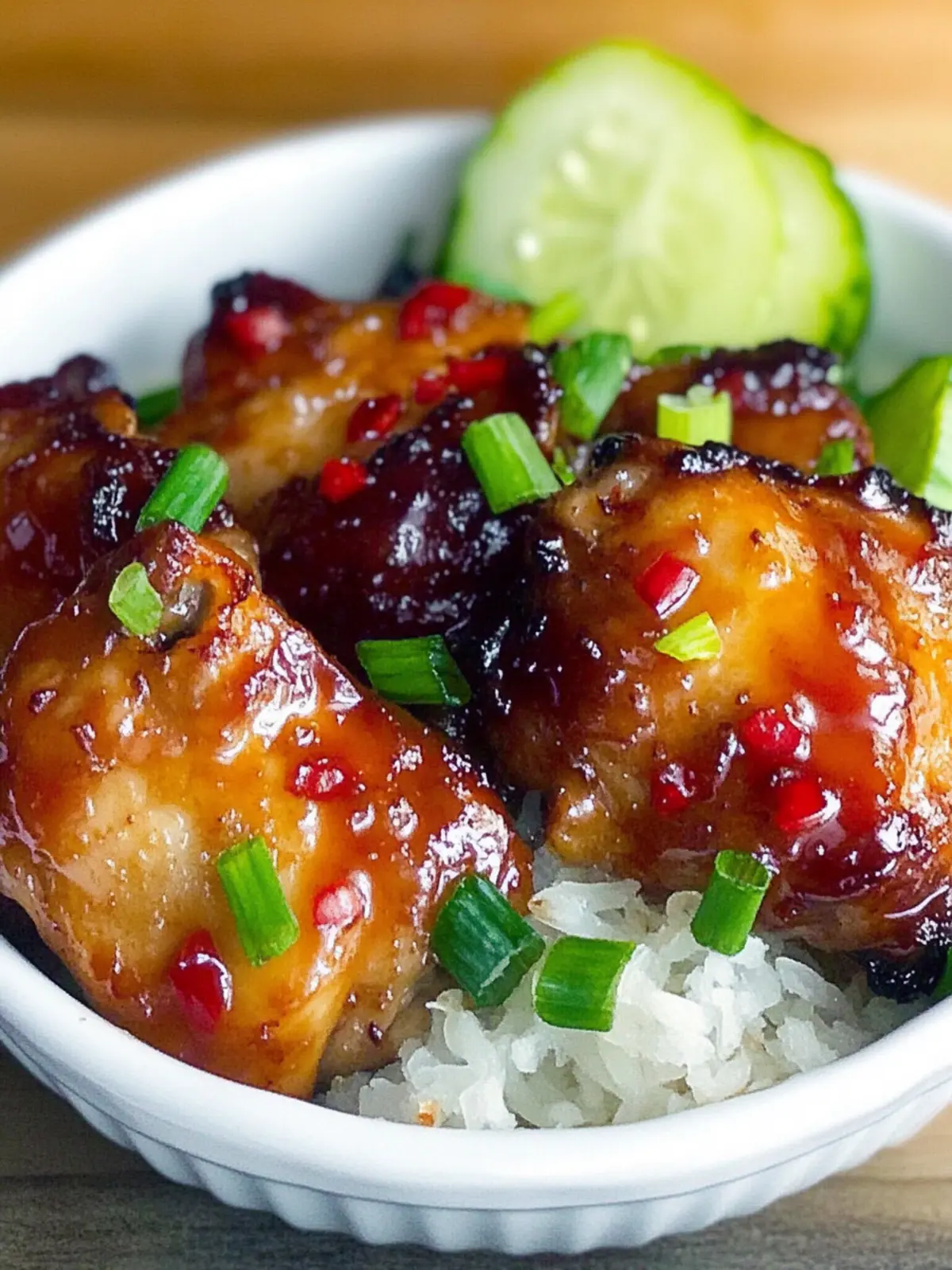 Sticky Sweet Chili Chicken Thighs