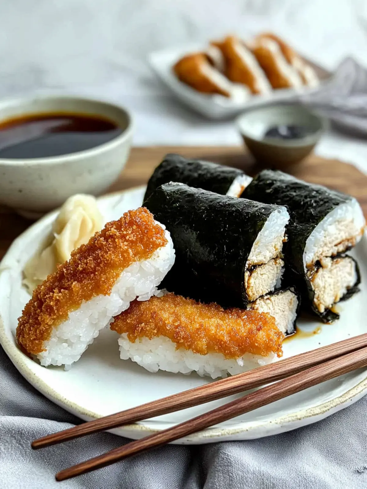 Delicious Chicken Katsu Musubi for Ultimate Comfort Food Bliss 3 Chicken Katsu Musubi