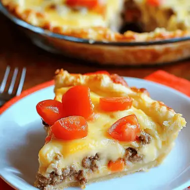 Cheeseburger Pie