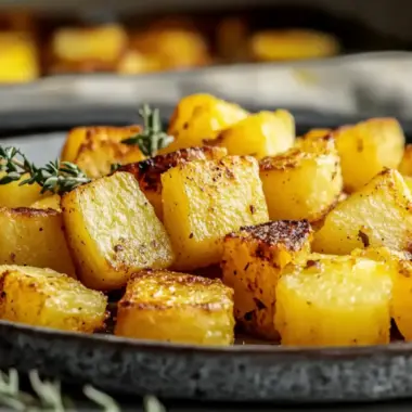 Crispy Baked Rutabaga