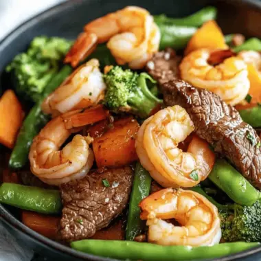 Steak and Shrimp Stir Fry